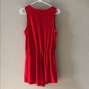 Ambience Other - 2/$10 Ambience Red Romper Size Medium Ambience Other - 2/$10 Ambience Red Romper Size Medium